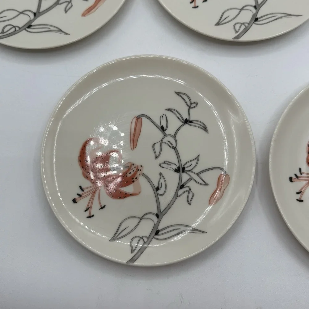 Franciscan Tahoe 4 Bread Plates 6 3/8